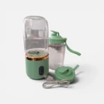 آبمیوه‌گیری و شیکر شارژی قابل حمل با ظرفیت  400 میلی‌لیتری - تصویر 2